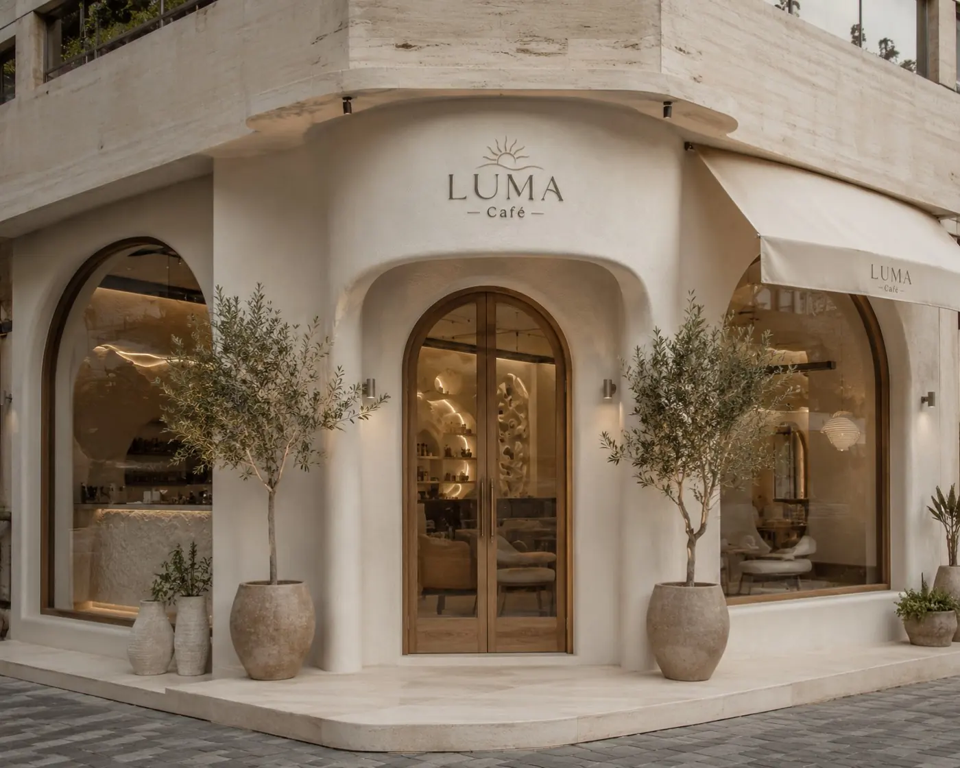 LUMA Café, Café, direction artistique et packaging